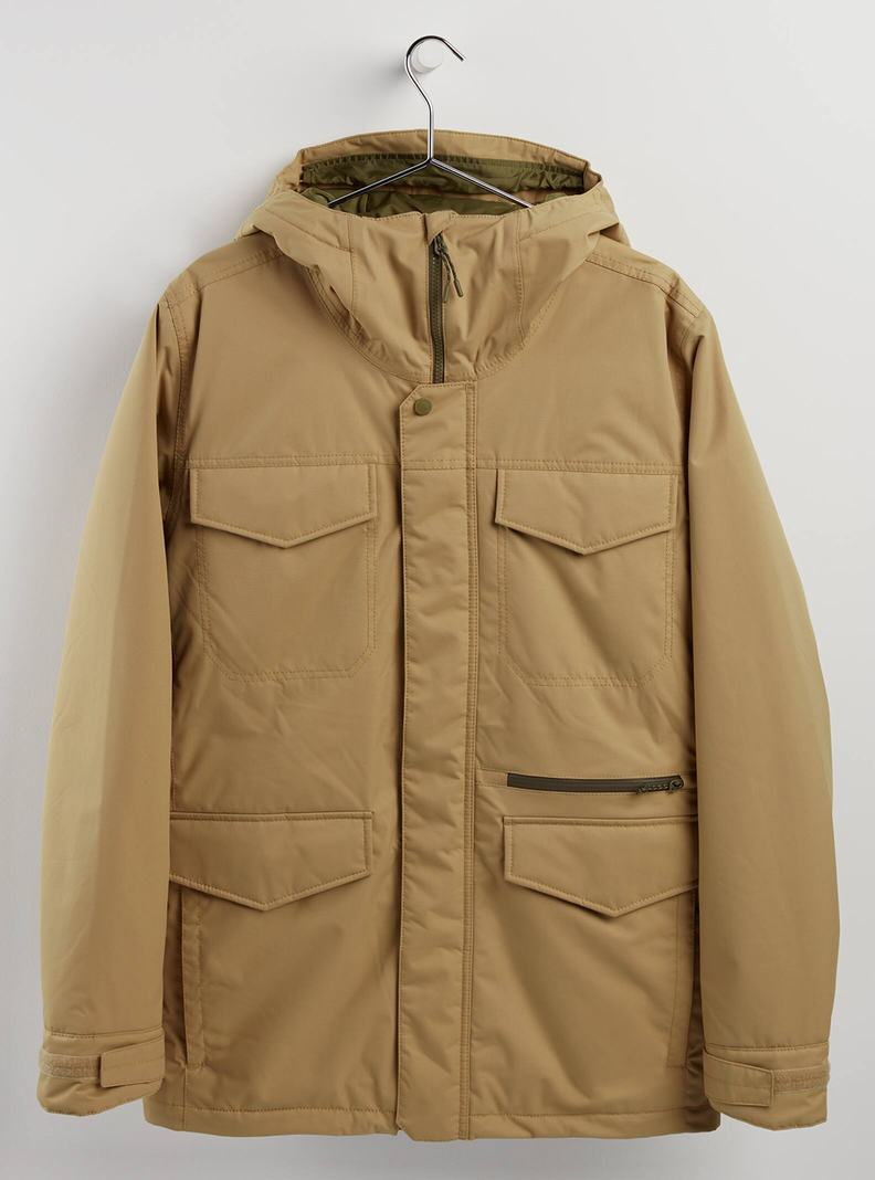 Burton Covert 2L (Slim Fit) Snowboardjacke Herren Khaki | 309-JIPWUM