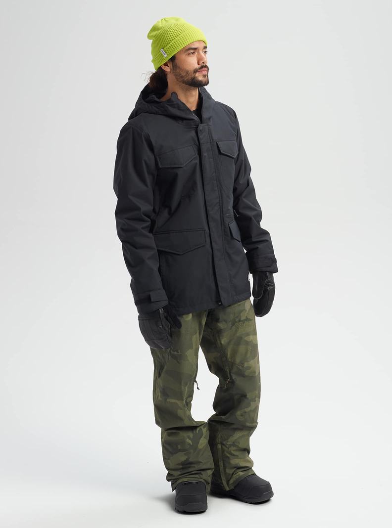 Burton Covert 2L (Slim Fit) Snowboardjacke Herren Schwarz | 370-QMYNGI
