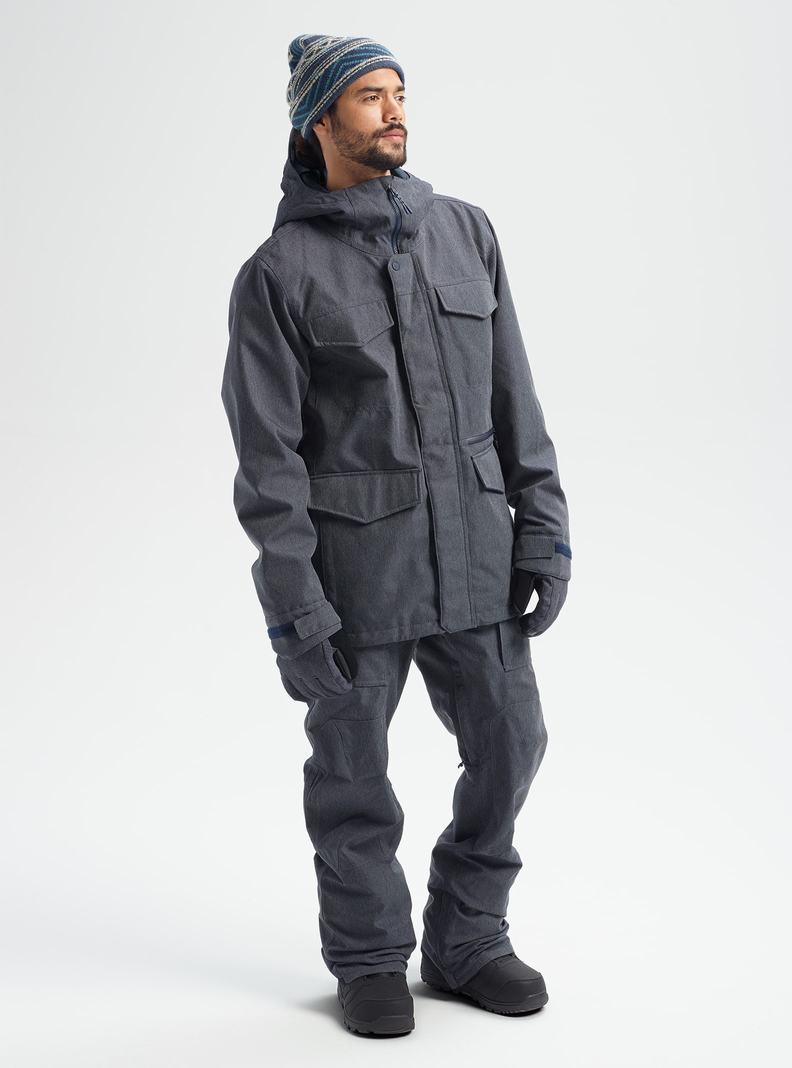 Burton Covert 2L (Slim Fit) Snowboardjacke Herren Grau | 928-UMCEIX