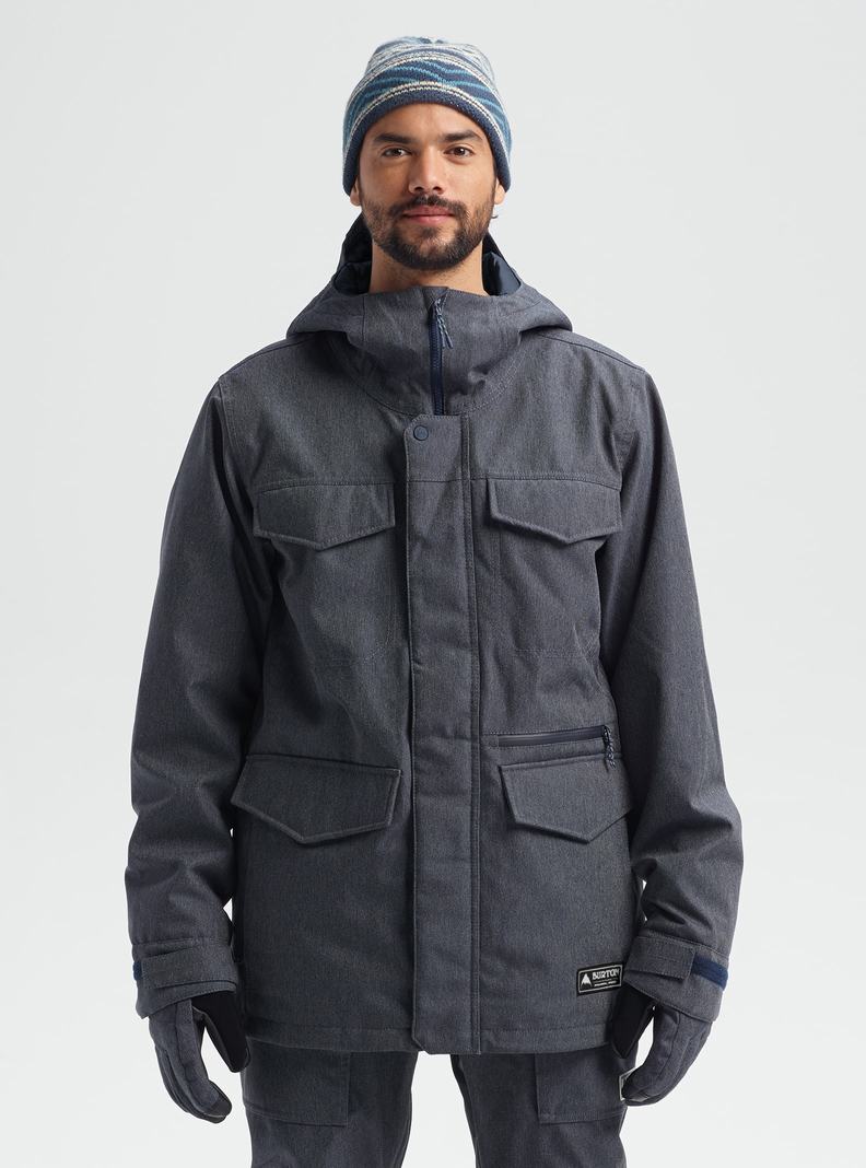 Burton Covert 2L (Slim Fit) Snowboardjacke Herren Grau | 928-UMCEIX