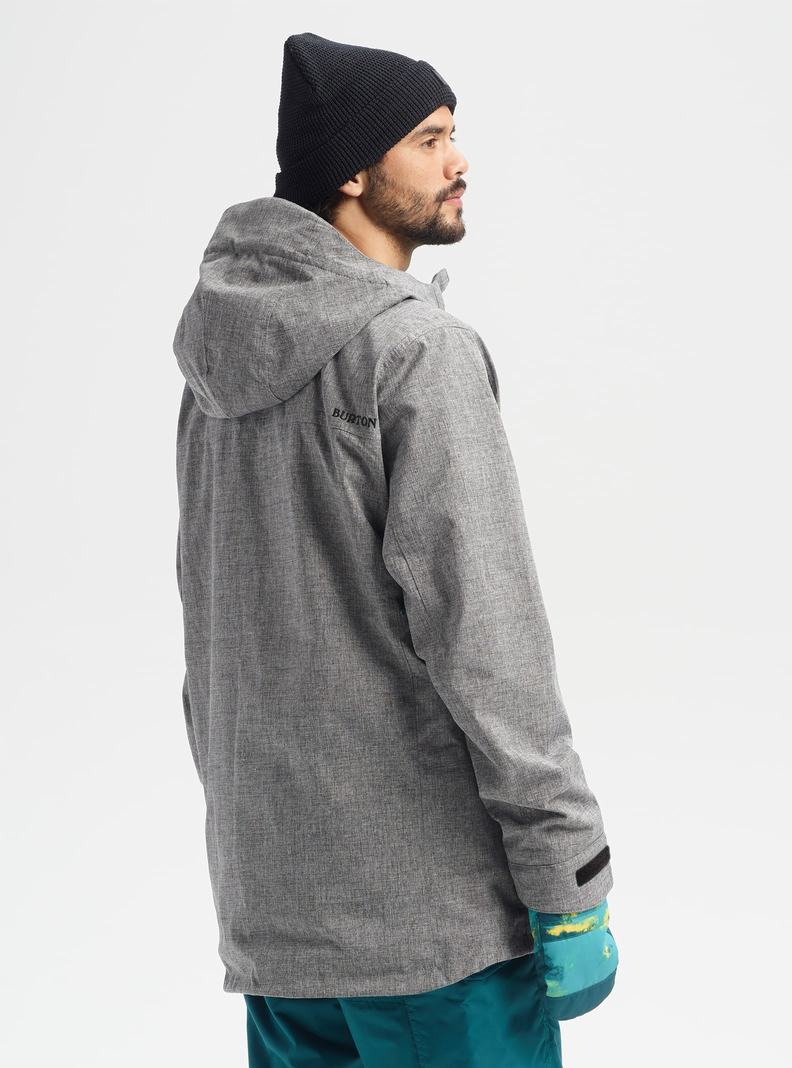 Burton Covert 2L (Slim Fit) Snowboardjacke Herren Grau | 956-VXDUNM