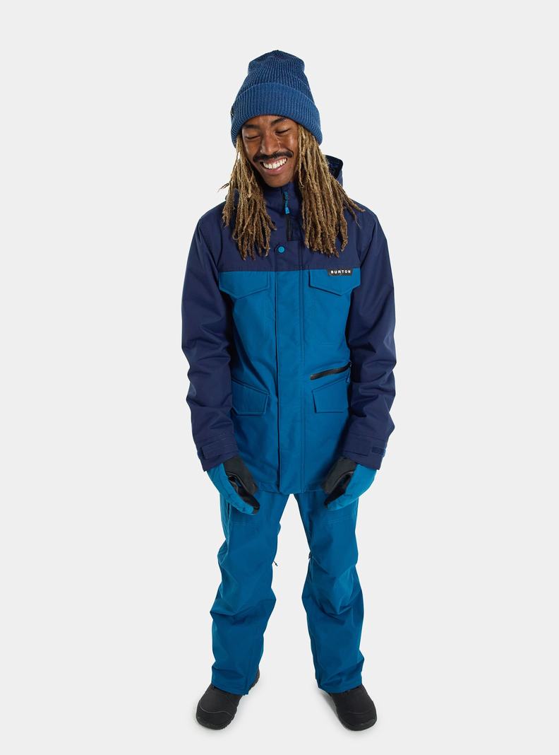 Burton Covert 2L Snowboardjacke Herren Blau | 062-SAJEFG