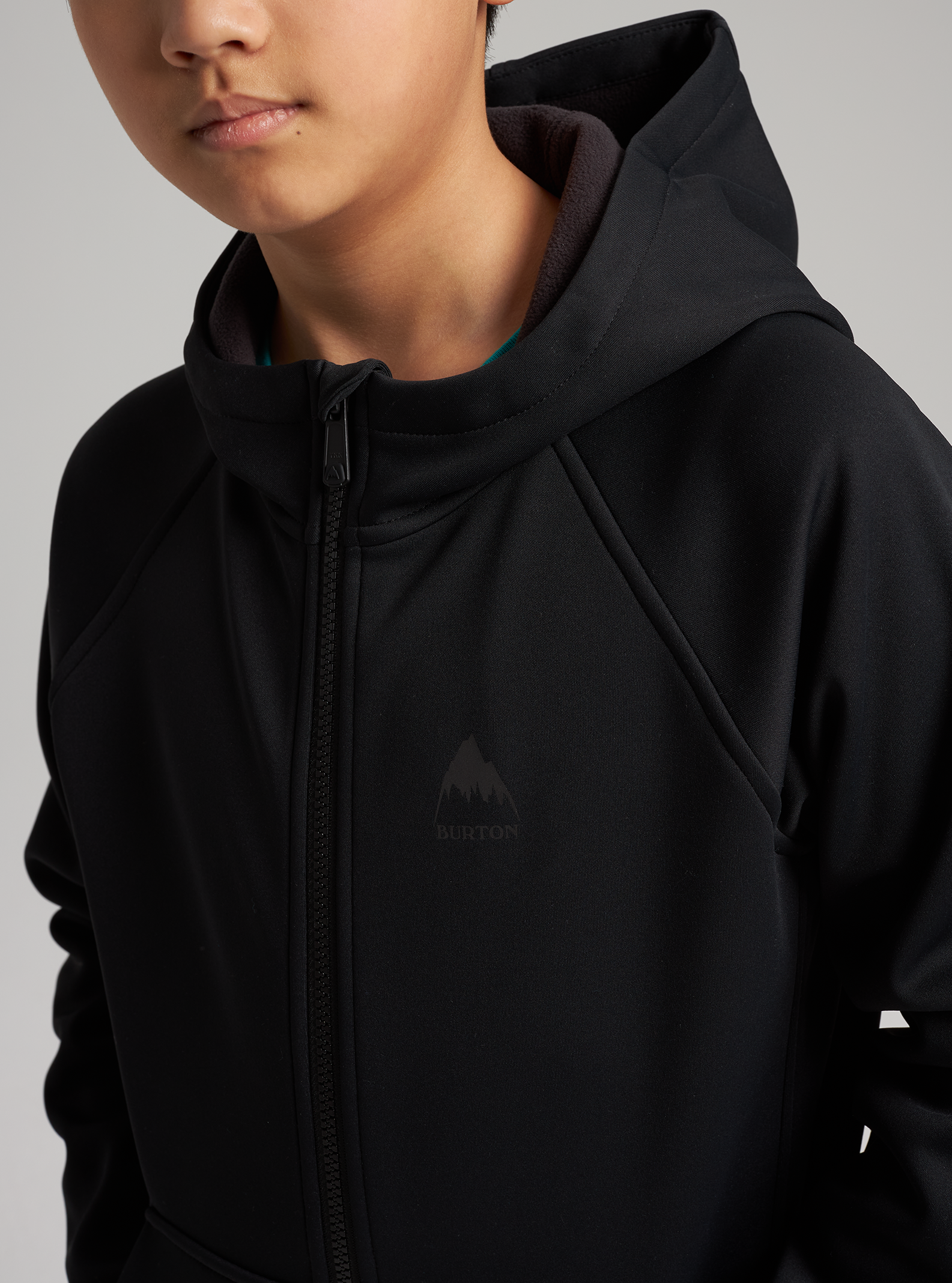 Burton Crown Weatherproof Full-Zip Fleece Sweatshirts Kinder Schwarz | 361-XYCTOJ