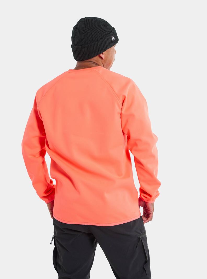 Burton Crown Weatherproof Pullover Crew Sweatshirts Herren Orange | 062-MFOKXB