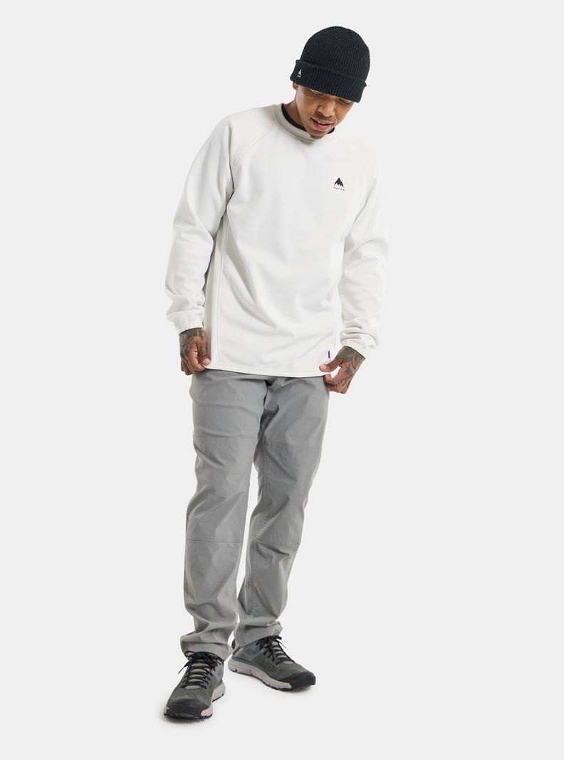Burton Crown Weatherproof Pullover Crew Sweatshirts Herren Weiß | 214-ORQJCA