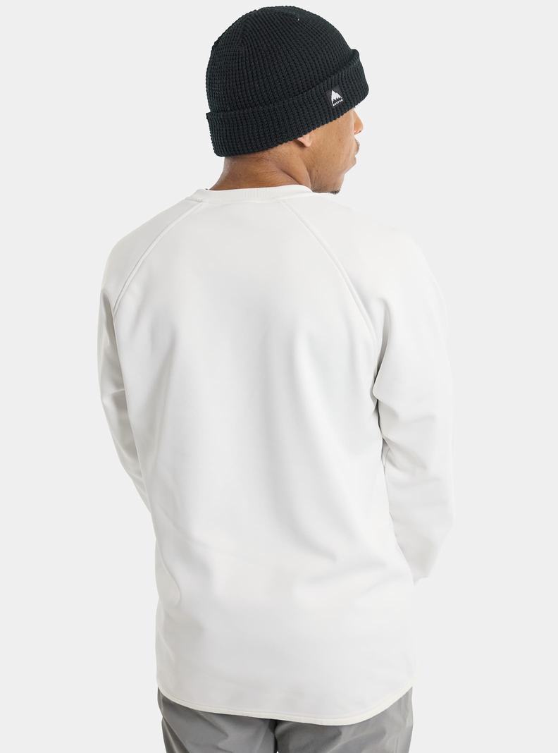 Burton Crown Weatherproof Pullover Crew Sweatshirts Herren Weiß | 214-ORQJCA