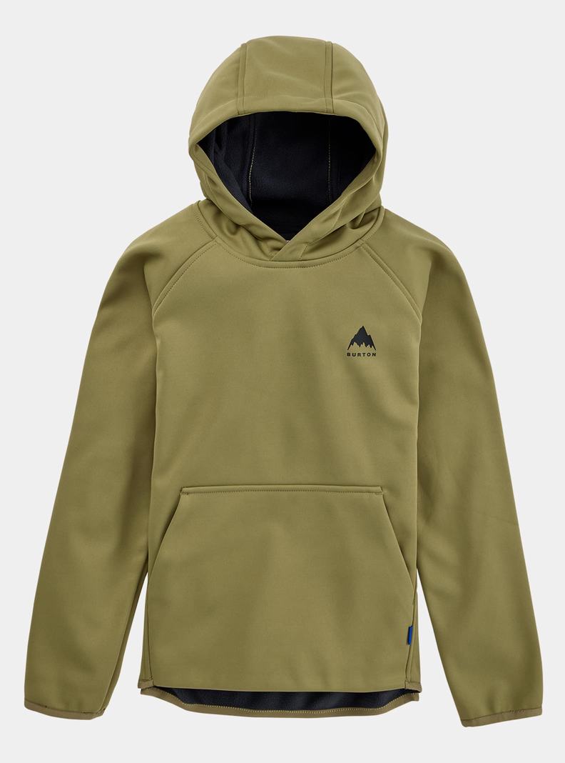Burton Crown Weatherproof Pullover Fleece Sweatshirts Kinder Olivgrün | 032-QCAOTZ
