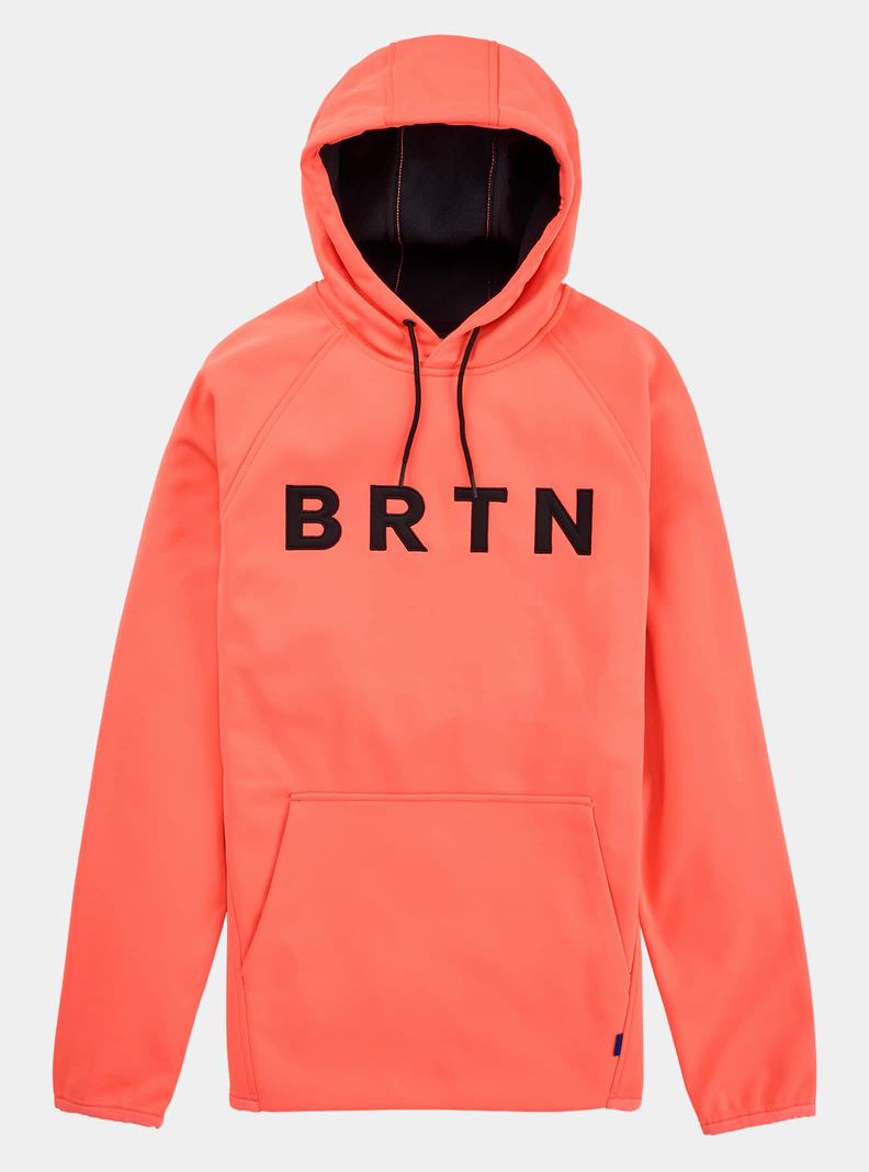 Burton Crown Weatherproof Pullover Fleece Sweatshirts Herren Orange | 162-KGUQMI
