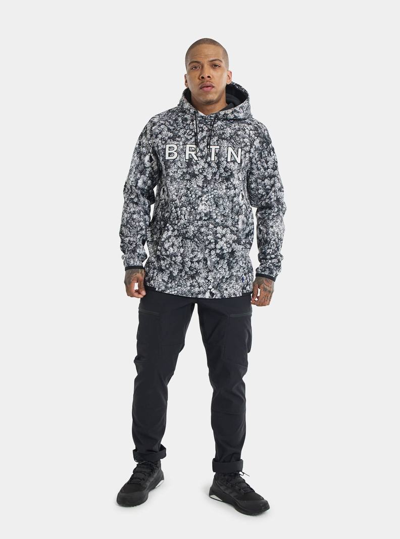 Burton Crown Weatherproof Pullover Fleece Sweatshirts Herren Tiefesgrün | 389-ZGINLY