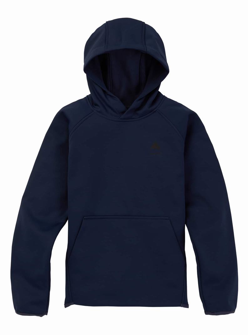 Burton Crown Weatherproof Pullover Fleece Sweatshirts Kinder Blau | 402-YXNPDI