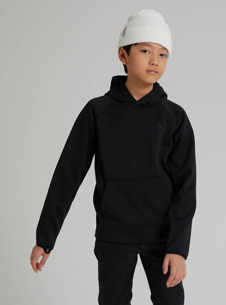 Burton Crown Weatherproof Pullover Fleece Sweatshirts Kinder Schwarz | 804-WJCNUB