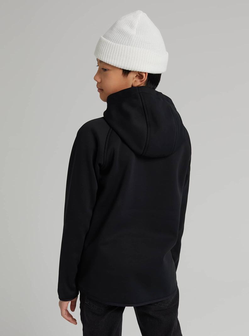 Burton Crown Weatherproof Pullover Fleece Sweatshirts Kinder Schwarz | 804-WJCNUB