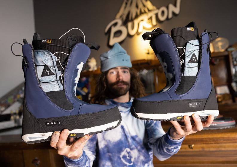 Burton Danny’s Double Tongue Snowboardboots Herren Blau | 762-FLKNCW