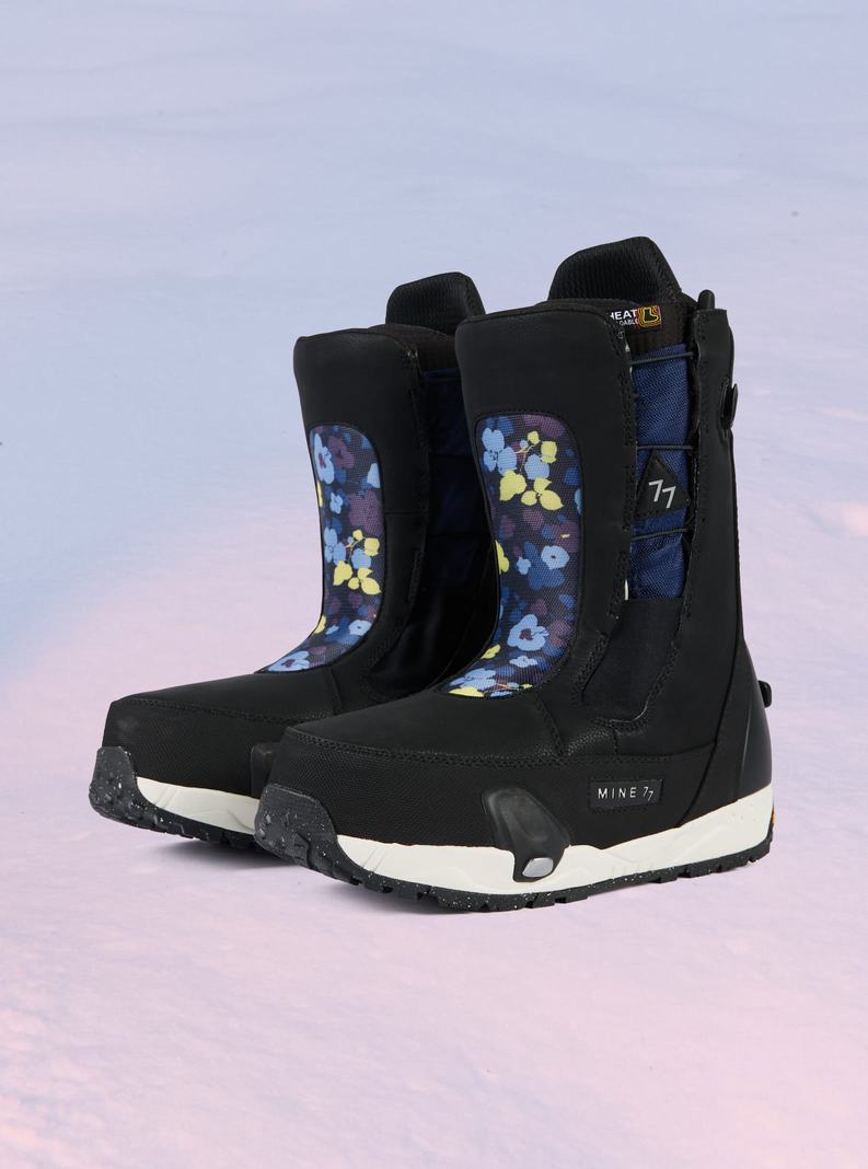 Burton Danny’s Double Tongue Step On® Snowboardboots Herren Schwarz | 406-ICNUDG