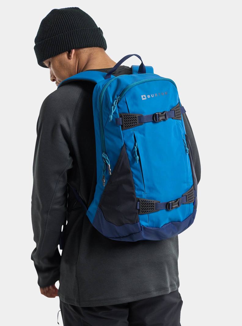 Burton Day Hiker 25L Rucksack Unisex Blau | 429-DRETVX