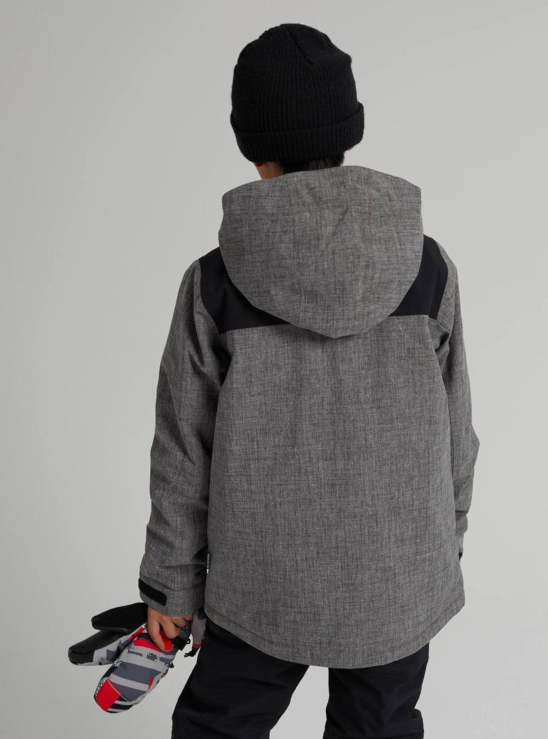 Burton Dugout 2L Snowboardjacke Kinder Grau | 761-BUOJYH