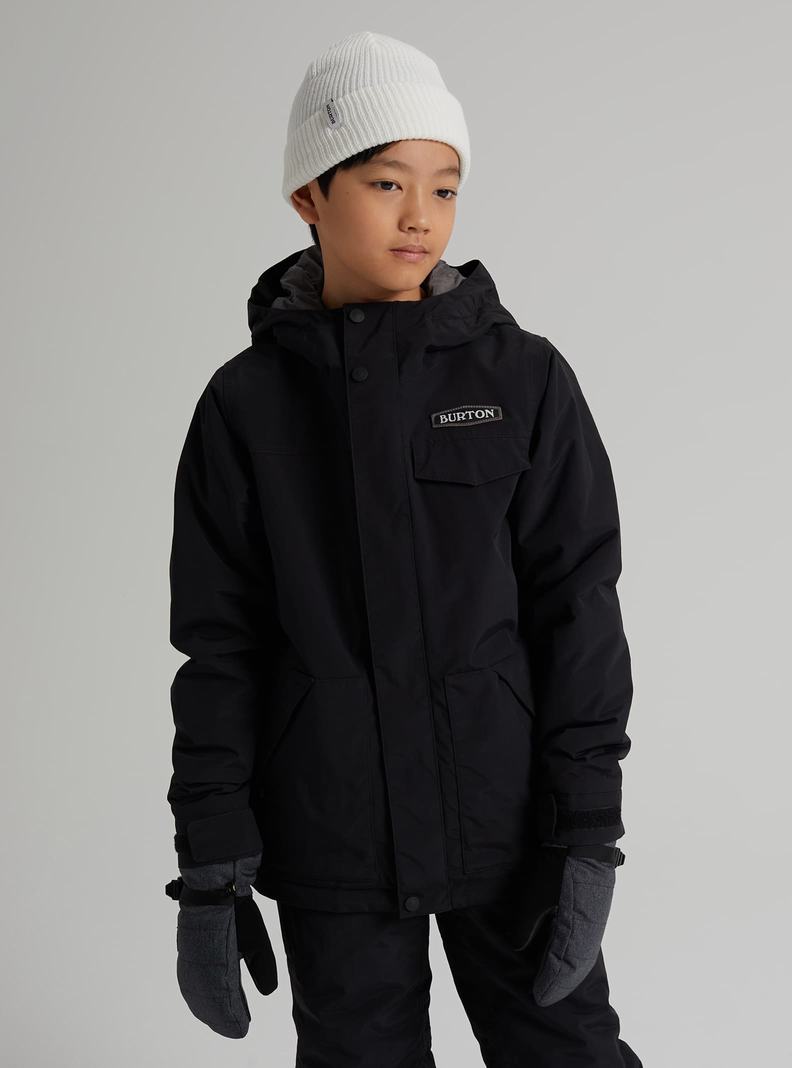 Burton Dugout 2L Snowboardjacke Kinder Schwarz | 182-ZEDSTF