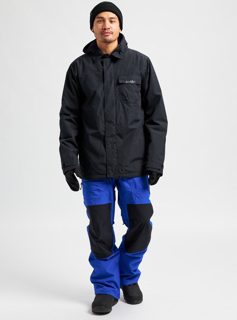 Burton Dunmore 2L Snowboardjacke Herren Schwarz | 253-PSDLAX