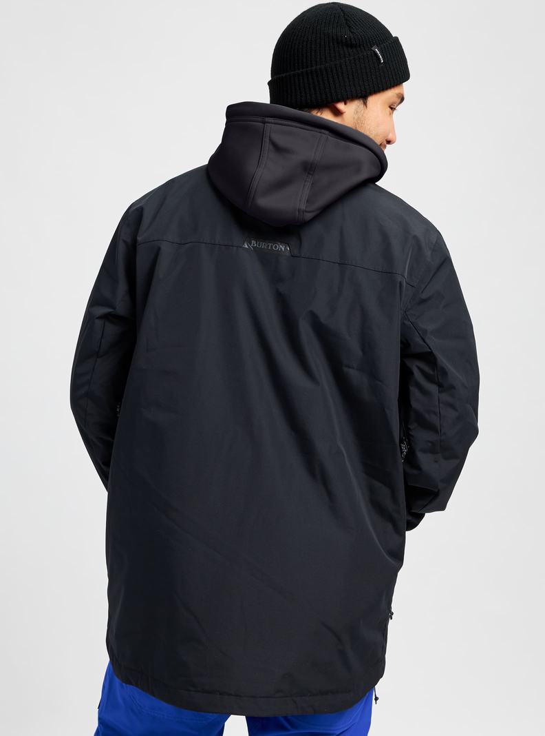 Burton Dunmore 2L Snowboardjacke Herren Schwarz | 253-PSDLAX