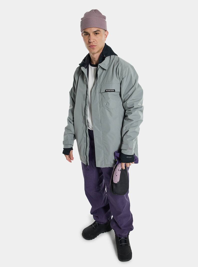Burton Dunmore 2L Snowboardjacke Herren Grau | 684-UVSEFQ