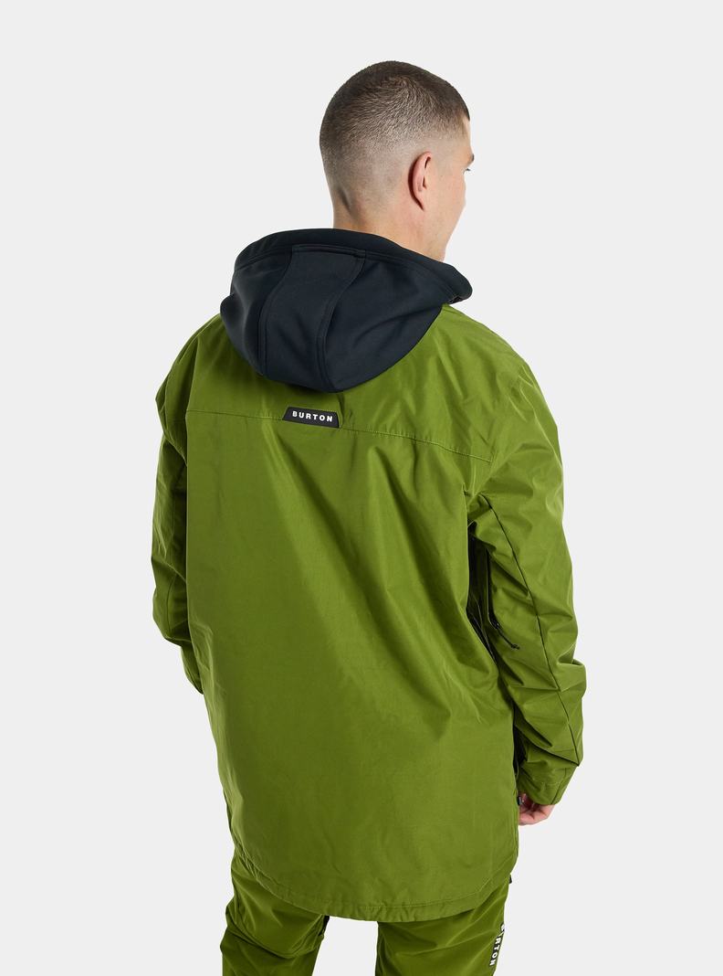 Burton Dunmore 2L Snowboardjacke Herren Grün | 726-GYBWZX