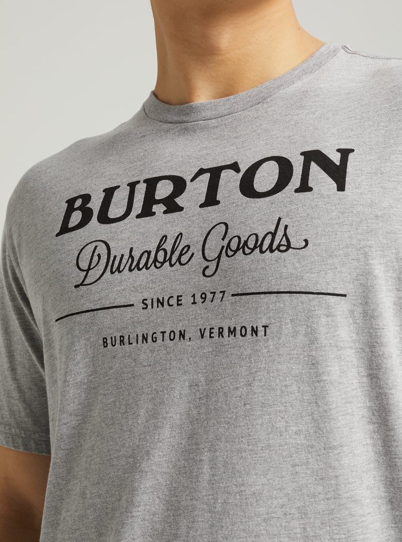 Burton Durable Goods Kurzes Sleeve T-Shirts Damen Weiß | 402-PORAYZ
