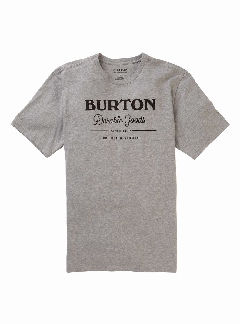 Burton Durable Goods Kurzes Sleeve T-Shirts Damen Grau | 406-RATQKV