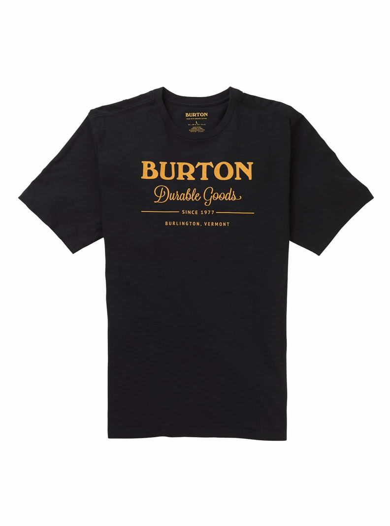 Burton Durable Goods Kurzes Sleeve T-Shirts Damen Schwarz | 986-FKHVOI