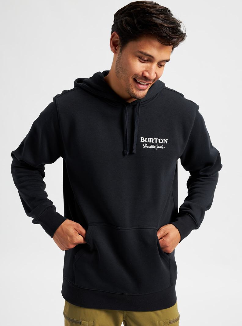 Burton Durable Goods Pullover Hoodie Damen Schwarz | 176-NXPRUB