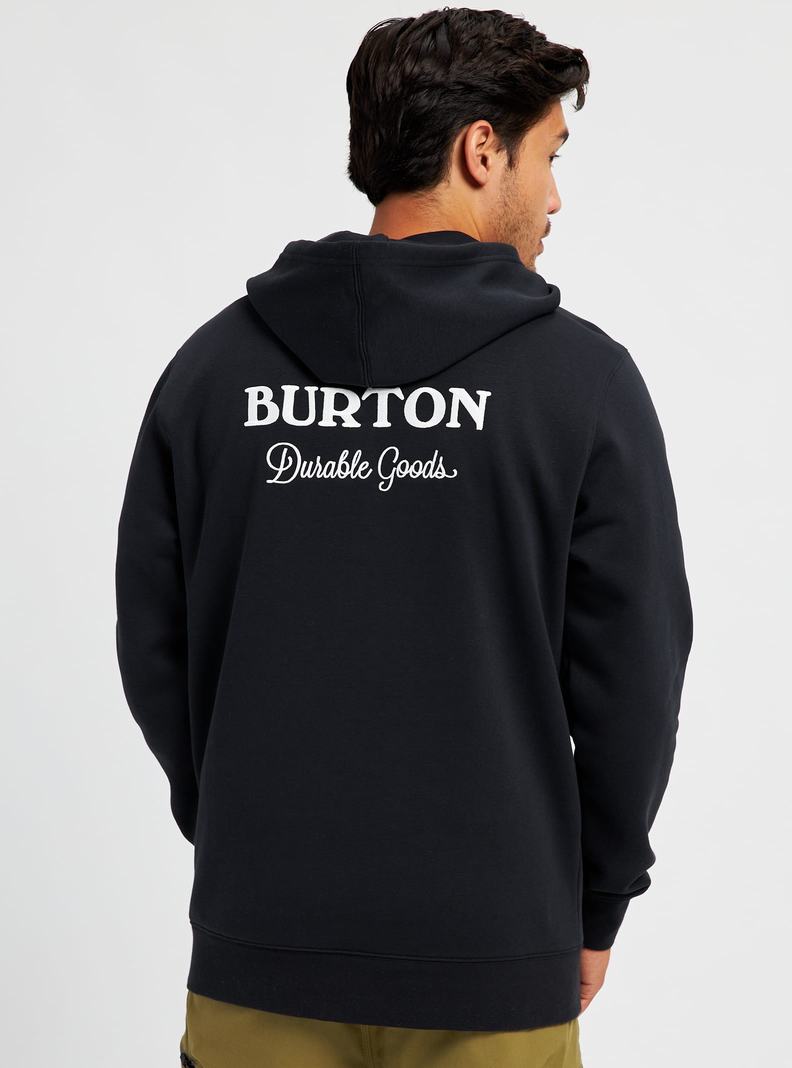 Burton Durable Goods Pullover Hoodie Damen Schwarz | 176-NXPRUB