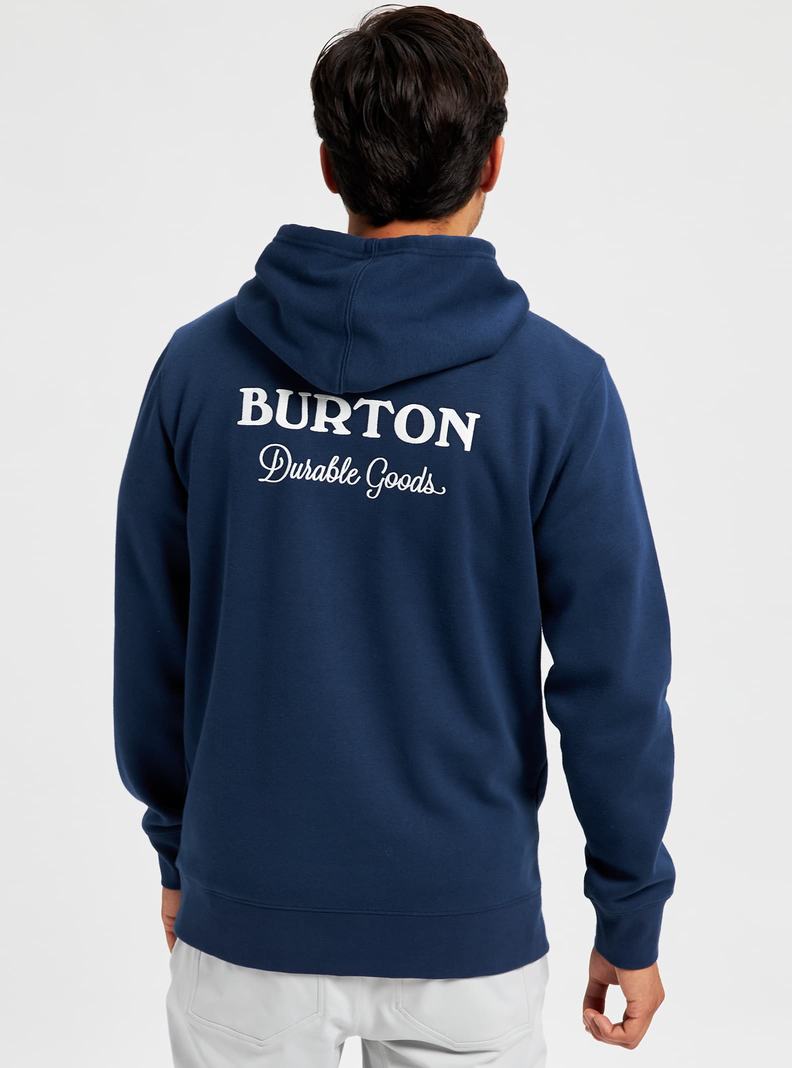 Burton Durable Goods Pullover Hoodie Herren Blau | 876-AIFHKS