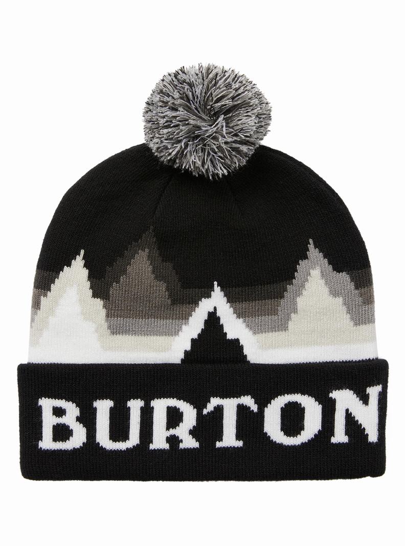 Burton Echo Lake Mütze Kinder Schwarz | 105-QWXHNL