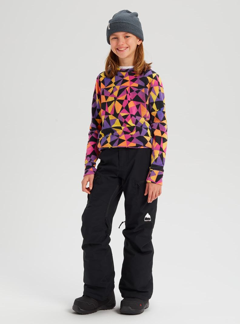 Burton Elite 2L Cargo Snowboardhose Kinder Schwarz | 581-CKUGOS