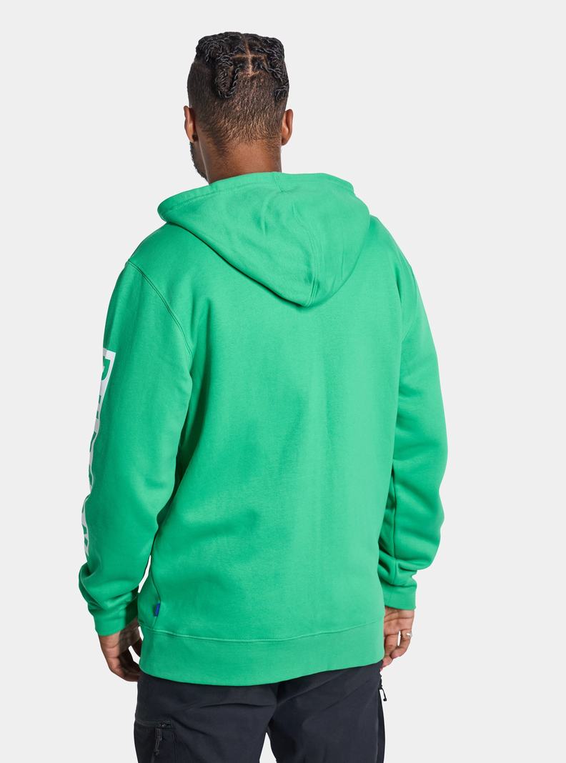Burton Elite Full-Zip Hoodie Herren Grün | 645-RJBDUM