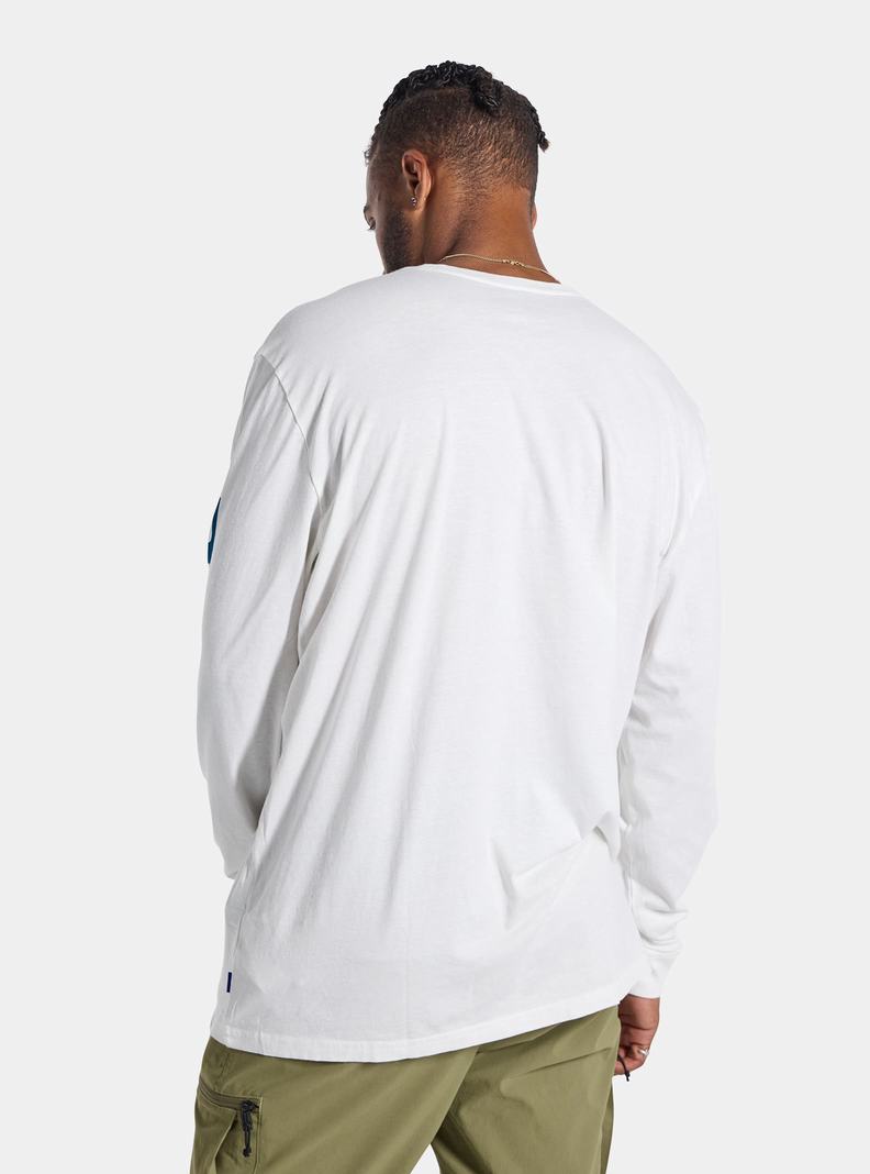 Burton Elite Long Sleeve T-Shirts Herren Weiß | 639-LYSIQP