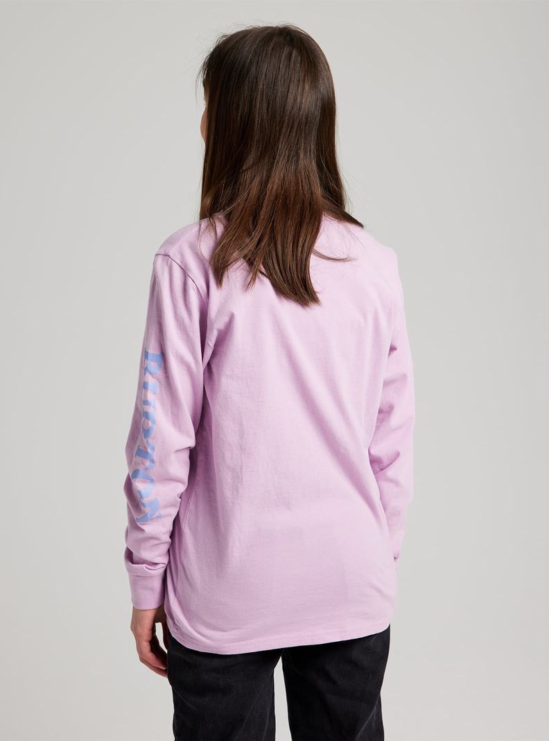 Burton Elite Long Sleeve T-Shirts Kinder Lila | 914-RSJHPO