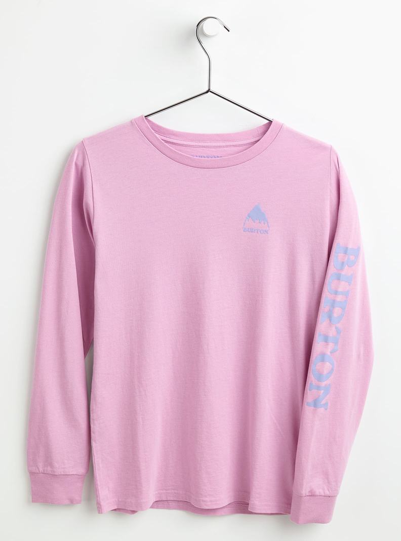 Burton Elite Long Sleeve T-Shirts Kinder Lila | 914-RSJHPO