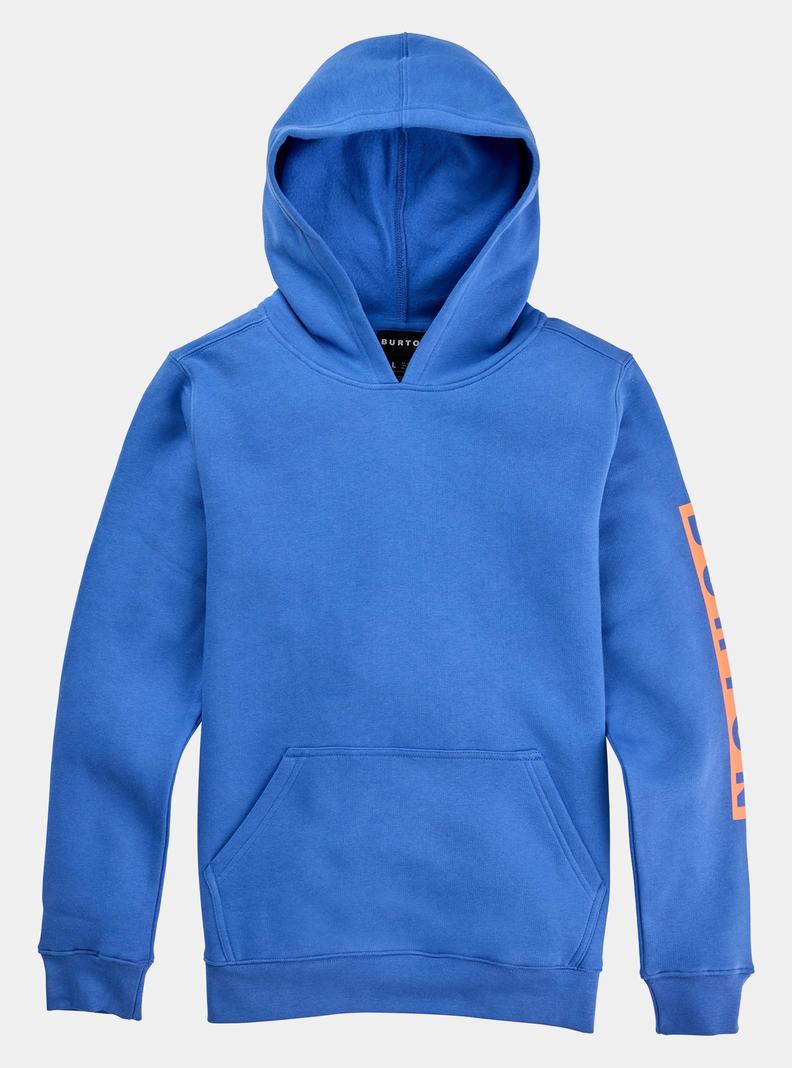 Burton Elite Pullover Hoodie Kinder Blau | 571-KIDONV