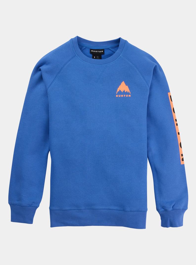 Burton Elite Sweatshirts Damen Blau | 396-ZXAYRK