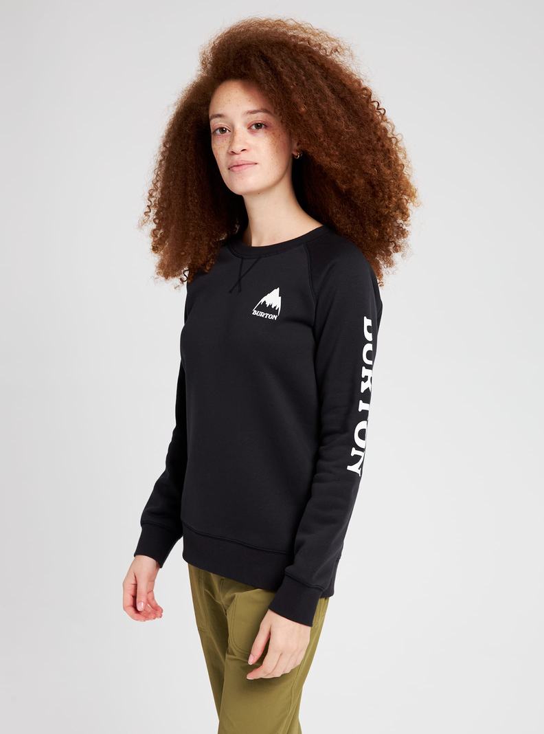 Burton Elite Sweatshirts Damen Schwarz | 904-KRNOUG