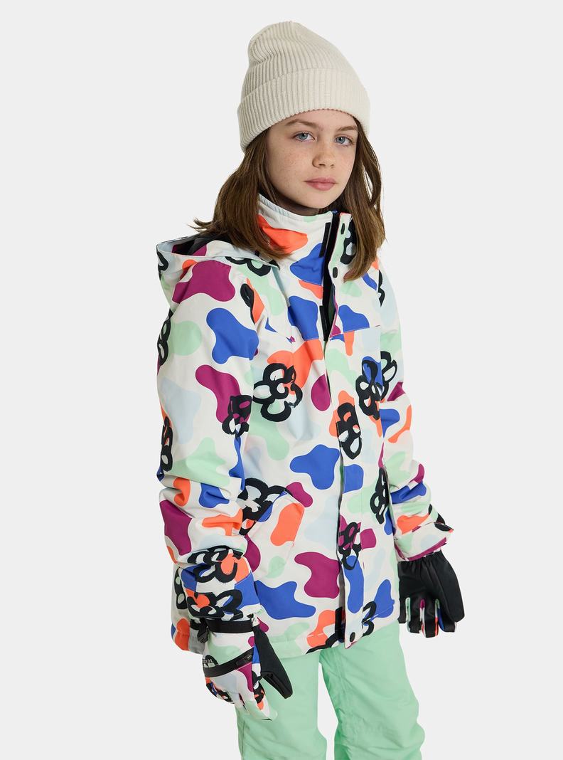 Burton Elodie 2L Snowboardjacke Kinder Mehrfarbig | 643-ALSZDF