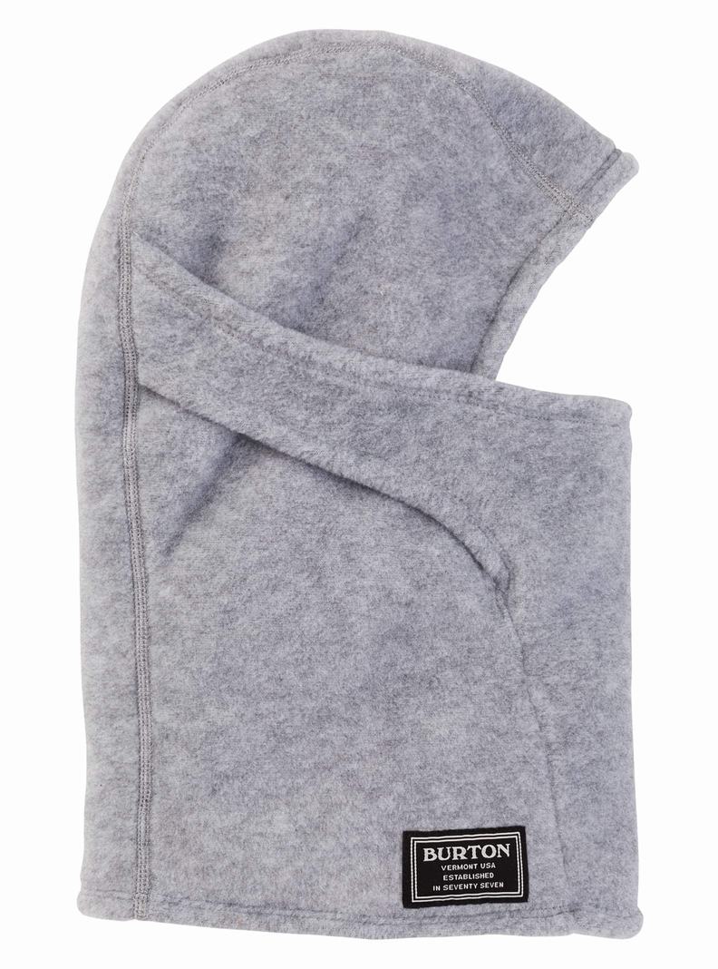 Burton Ember Fleece Balaclava Skimasken Damen Grau | 309-EBFHNX