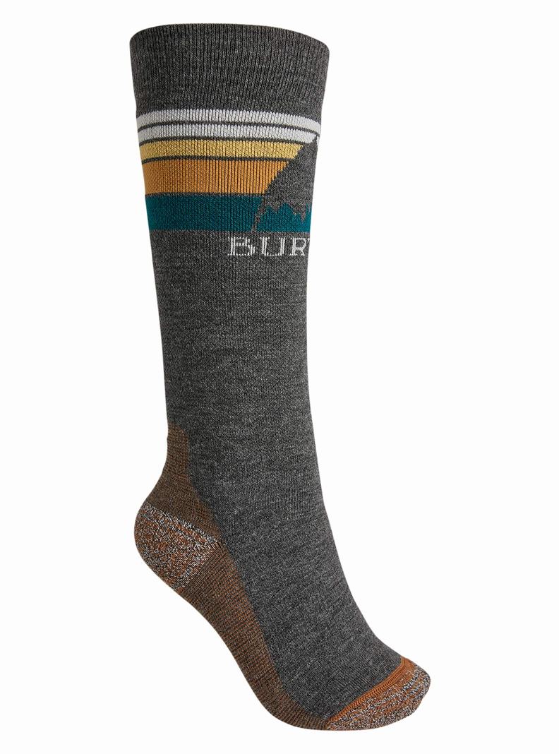 Burton Emblem Midweight Socken Damen Schwarz | 854-KEWCQY
