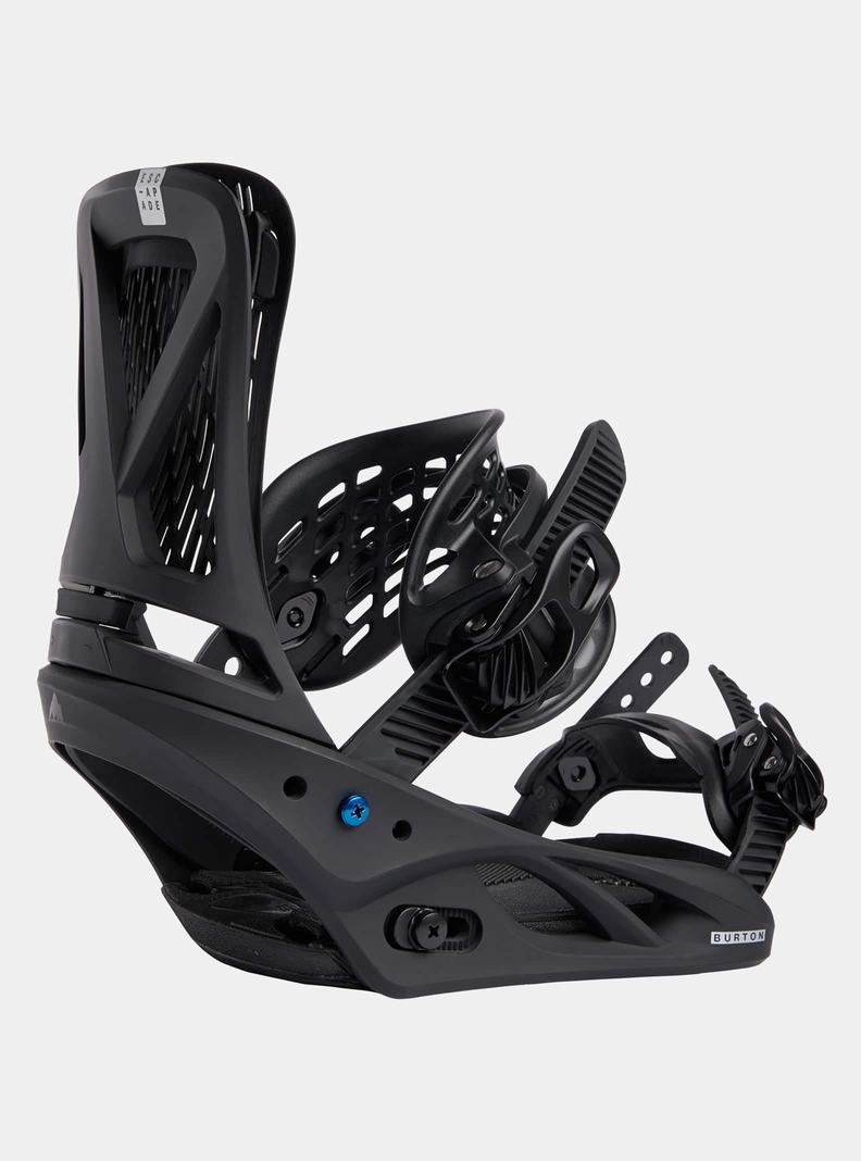Burton Escapade Re:Flex Snowboard Bindung Damen Schwarz | 503-TQVJPB