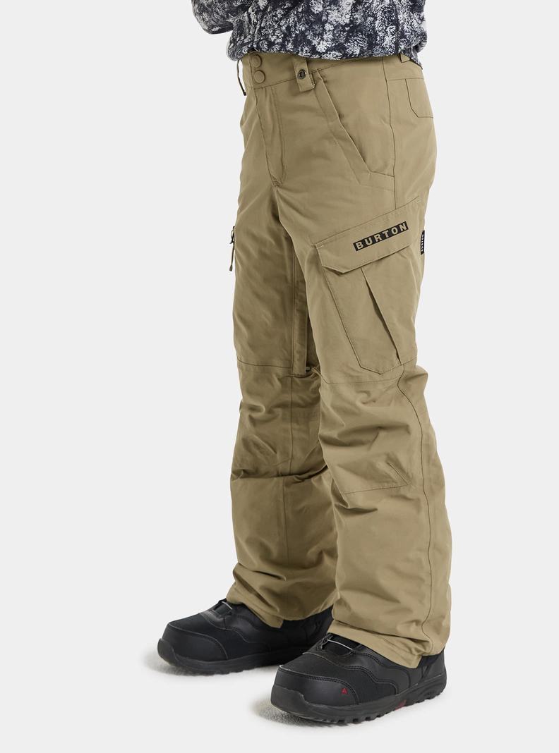 Burton Exile 2L Cargo Snowboardhose Kinder Khaki | 015-LIHEOC