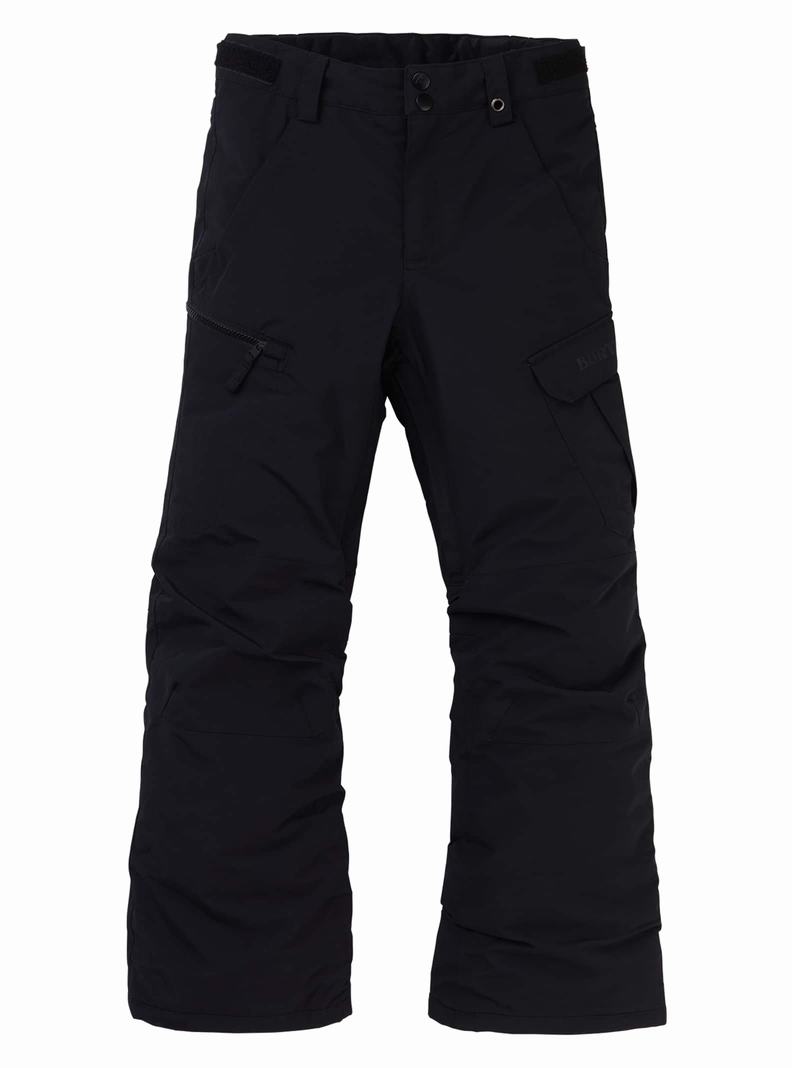 Burton Exile 2L Cargo Snowboardhose Kinder Schwarz | 302-YOGIUB