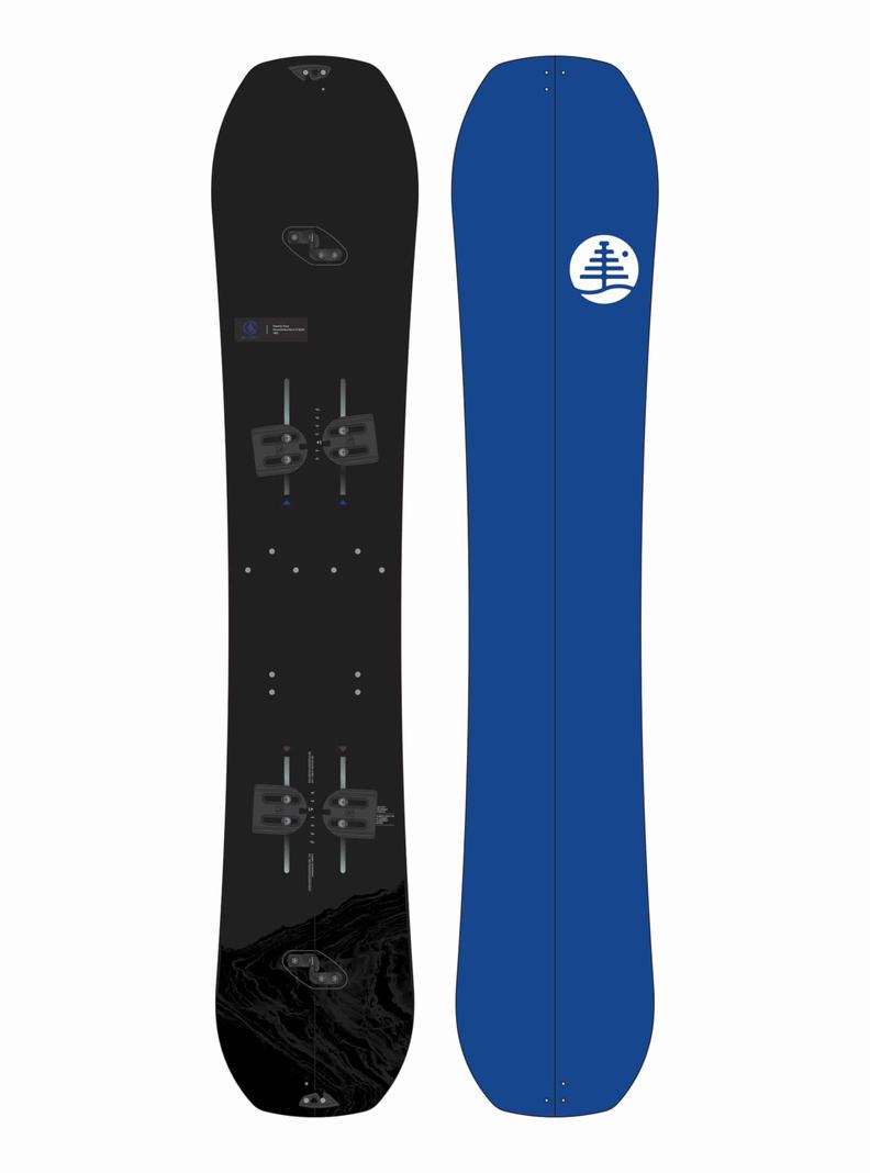 Burton Family Tree Hometown Hero X Camber Splitboard Snowboards Damen | 265-DTAQNW