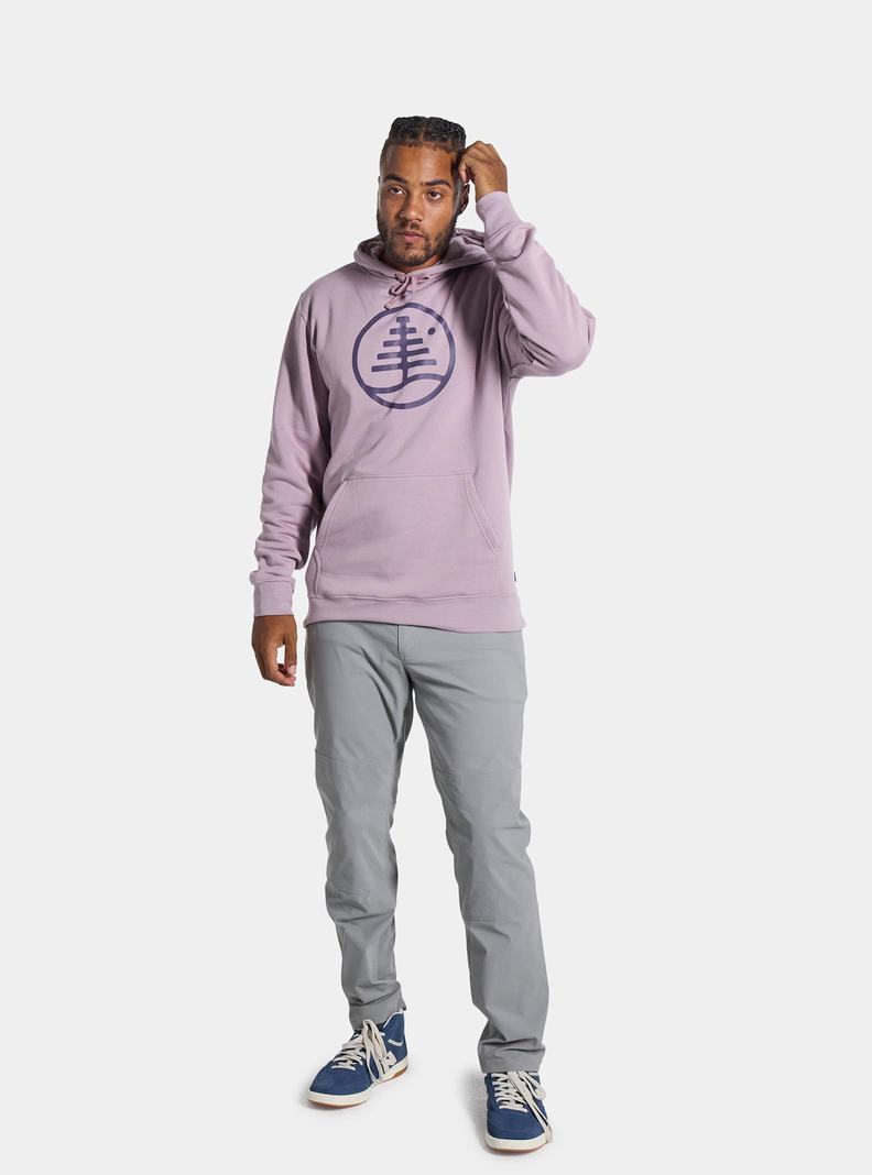Burton Family Tree Pullover Hoodie Herren Lavendel | 701-DIWEFQ