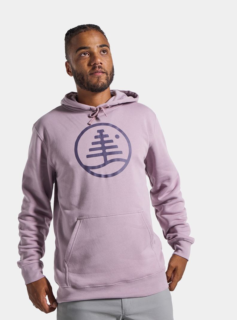 Burton Family Tree Pullover Hoodie Herren Lavendel | 701-DIWEFQ