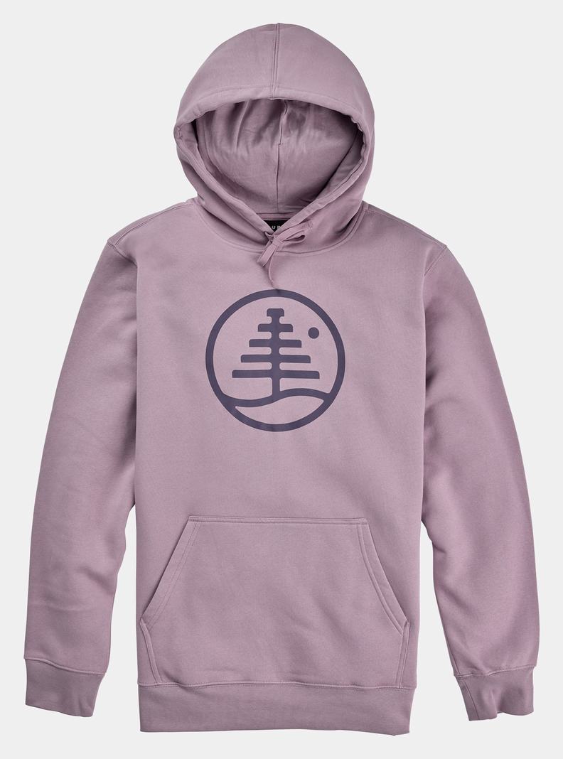 Burton Family Tree Pullover Hoodie Herren Lavendel | 701-DIWEFQ